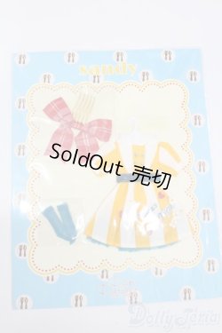 画像1: ネオブライス/OF:sandyストライプワンピースセット　イエロー（ジュニームーン製） S-25-06-22-689-TN-ZS