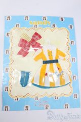 ネオブライス/OF:sandyストライプワンピースセット　イエロー（ジュニームーン製） S-25-05-04-155-TN-ZS