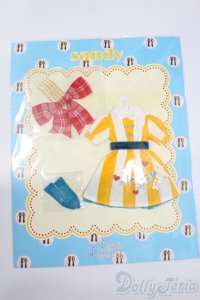 ネオブライス/OF:sandyストライプワンピースセット　イエロー（ジュニームーン製） S-25-05-04-158-TN-ZS