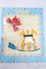 ネオブライス/OF:sandyストライプワンピースセット　イエロー（ジュニームーン製） S-25-05-04-160-TN-ZS