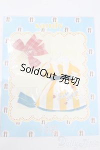 ネオブライス/OF:sandyストライプワンピースセット　イエロー（ジュニームーン製） S-25-06-22-692-TN-ZS