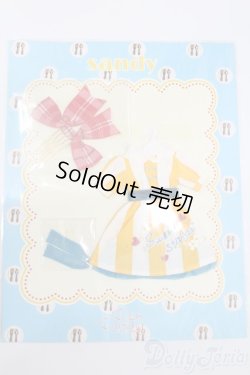 画像1: ネオブライス/OF:sandyストライプワンピースセット　イエロー（ジュニームーン製） S-25-06-22-692-TN-ZS