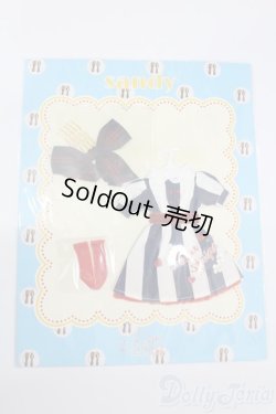 画像1: ネオブライス/OF:sandyストライプワンピースセット（ネイビー（ジュニームーン製） S-25-05-04-163-TN-ZS