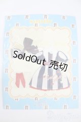 ネオブライス/OF:sandyストライプワンピースセット（ネイビー（ジュニームーン製） S-25-05-04-154-TN-ZS