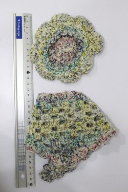 画像5: SD/OF:ニット帽子&ケープセット S-25-03-09-461-KD-ZS