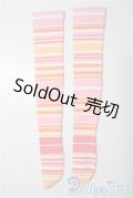 DD/OF:ボーダーニーソックス U-25-10-28-162-KD-ZU