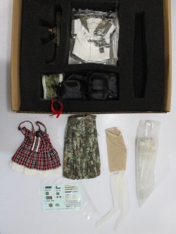 画像1: 1/6toybarjapan/of:ミリタリ衣装＆小物セット S-25-04-06-496-KD-ZS