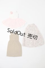 22ｃｍドール/of:ディーラー製ドレス3点セット S-25-07-20-359-YB-ZS