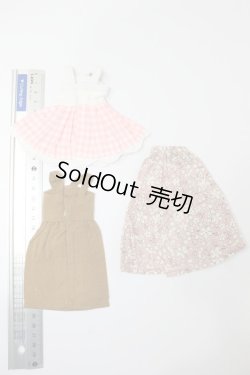 画像2: 22ｃｍドール/of:ディーラー製ドレス3点セット S-25-07-20-359-YB-ZS