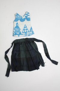 ネオブライス/衣装：トップス+エプロンスカート(Dakawaiidolls様製) S-25-05-11-482-KD-ZS