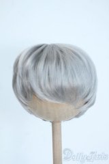 8-9inch/ウィッグ(ショート/シルバー) Y-25-11-26-110-GN-ZY