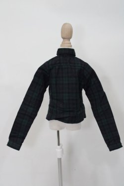 画像3: azone/OF:AZO2チェックシャツ (グリーンチェック) S-25-11-02-344-GN-ZS