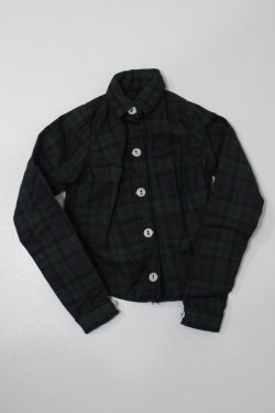 画像5: azone/OF:AZO2チェックシャツ (グリーンチェック) S-25-11-02-344-GN-ZS