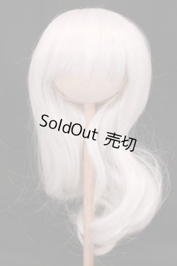 画像1: ウィッグ/9inch:エアリーストレート・シルキーホワイト(Ronshuka/ロンシュカ様) S-25-07-06-612-GN-ZS