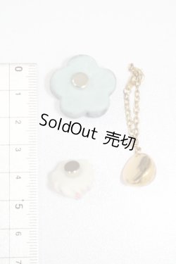 画像2: オビツ11/アクセサリーセット(クッキーマグネットブローチ・お空ネックレス):空想遊歩社様製 S-26-07-05-463-GN-ZS