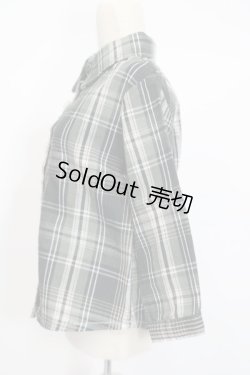 画像2: 50cmドール/OF:チェックシャツ S-25-05-25-329-GN-ZS