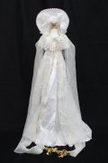SD13Girl/OF:ボンネット付きレースドレスセット S-25-03-02-491-GN-ZS