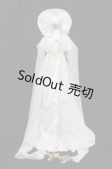 SD13Girl/OF:ボンネット付きレースドレスセット S-25-03-02-491-GN-ZS
