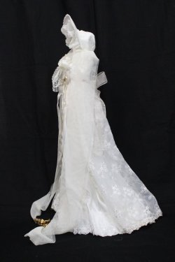 画像2: SD13Girl/OF:ボンネット付きレースドレスセット S-25-03-02-491-GN-ZS