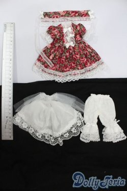 画像2: LDD/OF:花柄ドレスセット S-25-03-09-073-GN-ZS