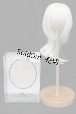 画像4: ウィッグ/8-9inch(ハーフアップウェーブ/シルキーホワイト):Ronshuka Couture/ロンシュカ クチュール様製 S-26-05-10-496-GN-ZS