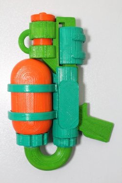 画像1: SD/水鉄砲:うしねこ工房様製 S-25-03-02-329-GN-ZS