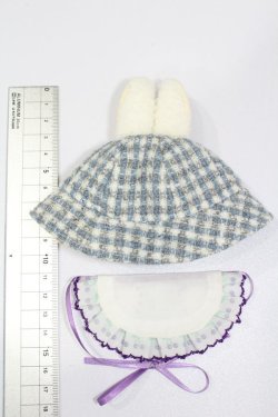 画像2: 40cmドール/OF:帽子＆エプロンセット S-25-02-16-315-GN-ZS