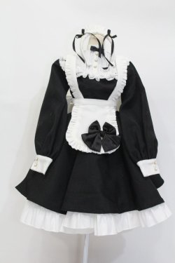 画像1: DD/OF:French maid(Black):M+V STUDIO製 S-24-04-14-029-GN-ZS