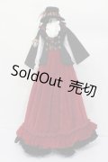 SD/OF:レッドローズドレスセット:Odd Numbers製 S-25-06-22-654-GN-ZS