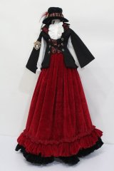 SD/OF:レッドローズドレスセット:Odd Numbers製 S-25-04-20-415-GN-ZS