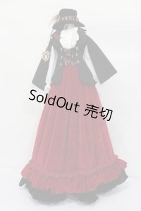 SD/OF:レッドローズドレスセット:Odd Numbers製 S-25-06-22-654-GN-ZS