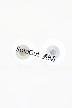 画像1: グラスアイ/15〜16mmバラセット:硝子屋Rosa様製 S-25-08-03-470-GN-ZS