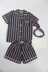 SD17BOY/OF:パジャマセット:NINE9 STYLE製製 S-24-12-29-378-GN-ZS