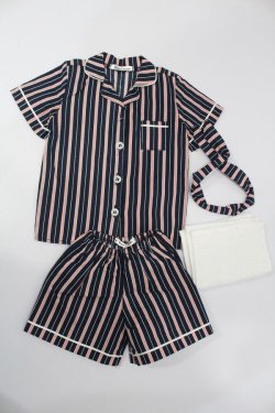 画像1: SD17BOY/OF:パジャマセット:NINE9 STYLE製製 S-24-12-29-378-GN-ZS