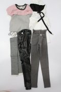 60cmドール/OF:衣装バラセット S-24-12-22-493-GN-ZS