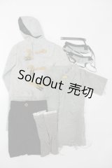 60cmドール/OF:衣装バラセット S-25-06-01-534-GN-ZS