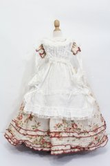 SD/OF:花柄ドレスセット S-25-04-20-422-GN-ZS