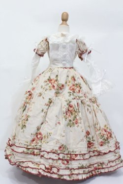 画像3: SD/OF:花柄ドレスセット S-25-04-20-422-GN-ZS
