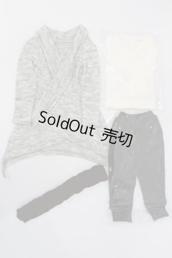 画像1: SD17BOY/OF:ボルドースヌード＆ロングカーデセット:VOLKS製 S-25-09-21-458-GN-ZS