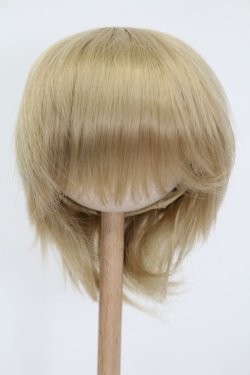 画像1: ウィッグ/9-10inch(ブロンド/ショート) S-25-04-13-385-GN-ZS