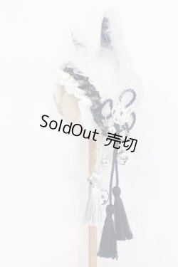画像2: SD/OF:耳付きカチューシャ『宝来鈴の福音』白藍:angeldear様製 S-25-05-04-429-GN-ZS