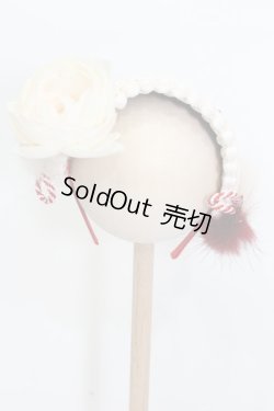 画像3: SD/OF:宝来鈴の軽やかな音色のお花カチューシャ:angeldear様製 S-25-11-02-387-GN-ZS