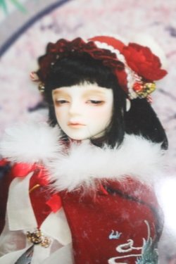 画像6: SD/OF:宝来鈴の軽やかな音色のお花カチューシャ:angeldear様製 S-25-11-02-387-GN-ZS