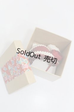 画像7: SD/OF:宝来鈴の軽やかな音色のお花カチューシャ:angeldear様製 S-25-11-02-387-GN-ZS