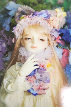 画像6: SD/OF:耳付きカチューシャ『雨音のnocturne』:angeldear様製 S-25-11-02-388-GN-ZS