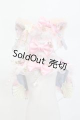 SD/OF:『MERMAID SYNDROME』耳付きカチューシャ+セーラー付け襟+チョーカー:angeldear様製 S-25-03-02-415-GN-ZS