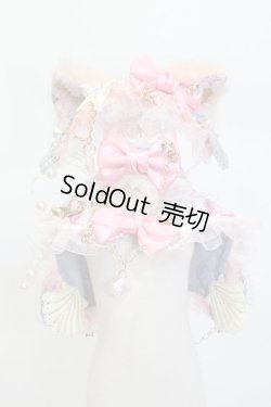 画像1: SD/OF:『MERMAID SYNDROME』耳付きカチューシャ+セーラー付け襟+チョーカー:angeldear様製 S-25-03-02-415-GN-ZS