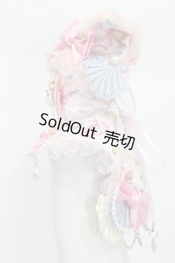 画像2: SD/OF:『MERMAID SYNDROME』耳付きカチューシャ+セーラー付け襟+チョーカー:angeldear様製 S-25-03-02-415-GN-ZS