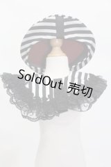60cmドール/OF:ベレー帽+つけ襟セット:angeldear様製 S-26-06-21-395-GN-ZS