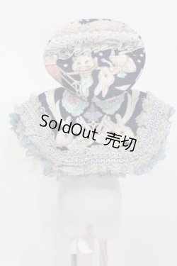 画像3: 60cmドール/OF:ベレー帽+つけ襟セット:angeldear様製 S-25-11-02-308-GN-ZS